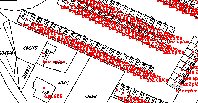 Milevsko 46194401 na parcele st. 1130 v KÚ Milevsko, Katastrální mapa
