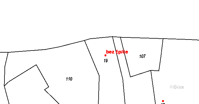 Štěchovice 47832401 na parcele st. 19 v KÚ Štěchovice, Katastrální mapa