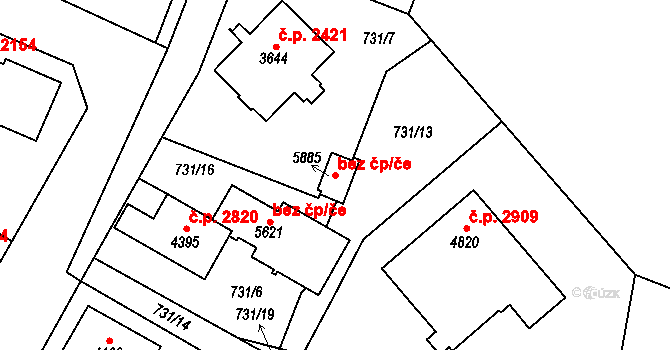Dvůr Králové nad Labem 88208401 na parcele st. 5885 v KÚ Dvůr Králové nad Labem, Katastrální mapa
