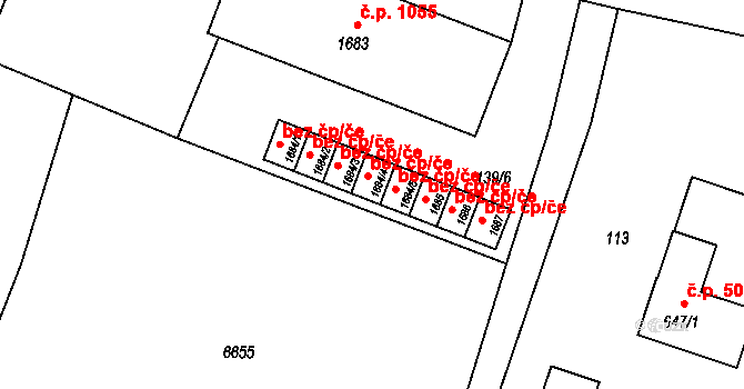 Jiříkov 42976405 na parcele st. 1684/4 v KÚ Jiříkov, Katastrální mapa