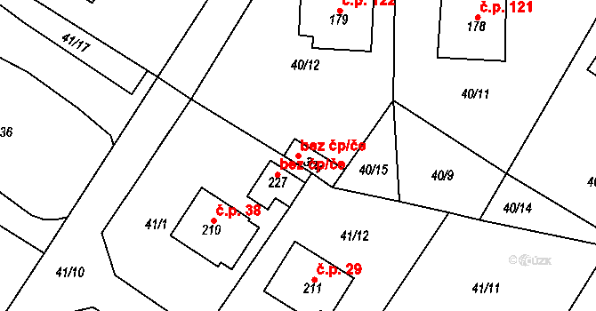 Skalsko 88047407 na parcele st. 304 v KÚ Skalsko, Katastrální mapa