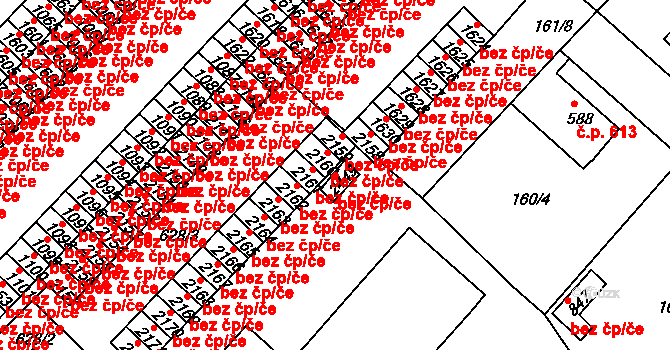 Neratovice 45420408 na parcele st. 2449 v KÚ Neratovice, Katastrální mapa