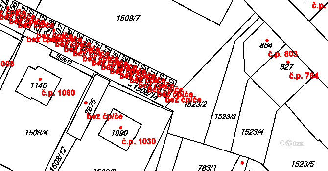 Třebechovice pod Orebem 48510408 na parcele st. 2399 v KÚ Třebechovice pod Orebem, Katastrální mapa