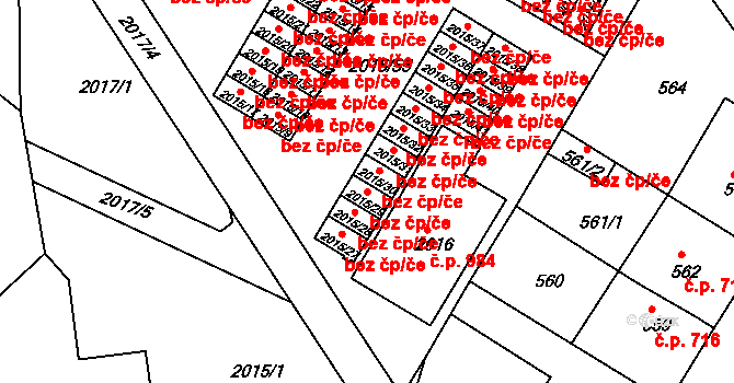 Týniště nad Orlicí 49945408 na parcele st. 2015/29 v KÚ Týniště nad Orlicí, Katastrální mapa