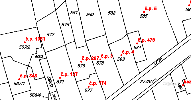 Kylešovice 214, Opava, Katastrální mapa
