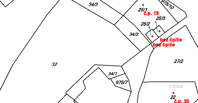 Měcholupy 49159411 na parcele st. 146 v KÚ Měcholupy u Blovic, Katastrální mapa