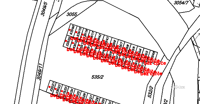 Rychnov nad Kněžnou 44318413 na parcele st. 535/45 v KÚ Rychnov nad Kněžnou, Katastrální mapa