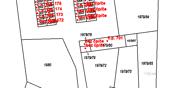 Velké Opatovice 48693413 na parcele st. 1979/78 v KÚ Velké Opatovice, Katastrální mapa