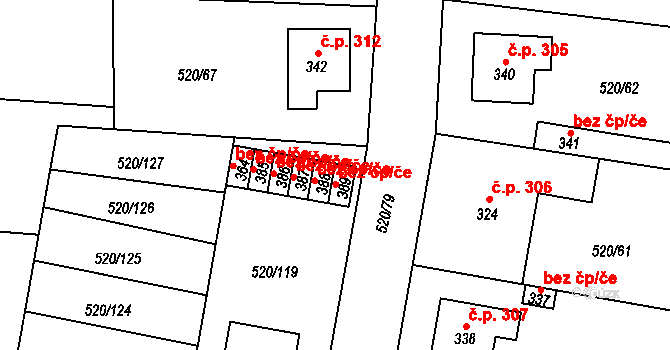 Jeneč 39878414 na parcele st. 389 v KÚ Jeneč u Prahy, Katastrální mapa