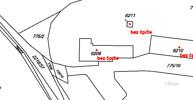 Beroun-Závodí 757, Beroun, Katastrální mapa