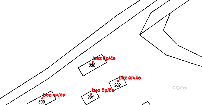 Teplice nad Metují 46007415 na parcele st. 356 v KÚ Teplice nad Metují, Katastrální mapa