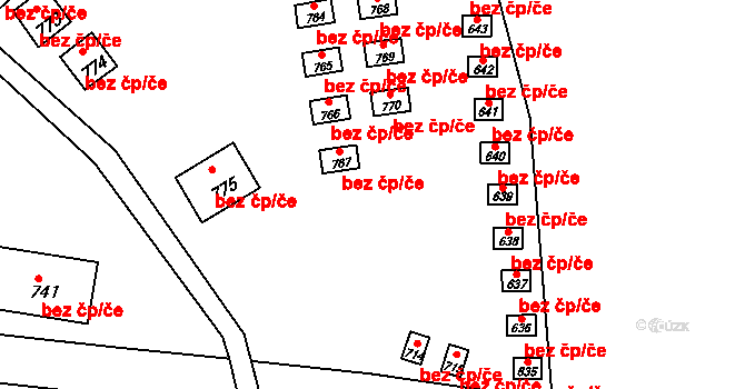 Bečov nad Teplou 41734416 na parcele st. 767 v KÚ Bečov nad Teplou, Katastrální mapa