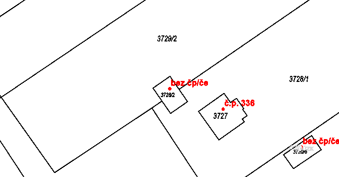 Frýdek-Místek 49262416 na parcele st. 3728/2 v KÚ Lískovec u Frýdku-Místku, Katastrální mapa