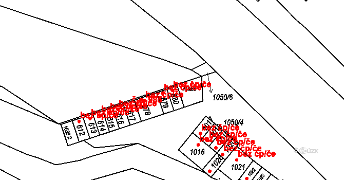 Ústí nad Orlicí 45559422 na parcele st. 880 v KÚ Hylváty, Katastrální mapa