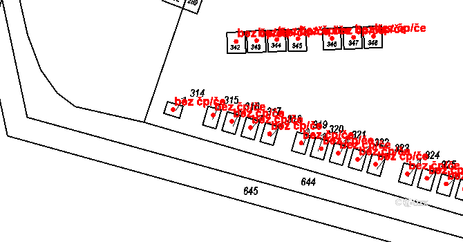 Roudná 47434422 na parcele st. 316 v KÚ Roudná nad Lužnicí, Katastrální mapa