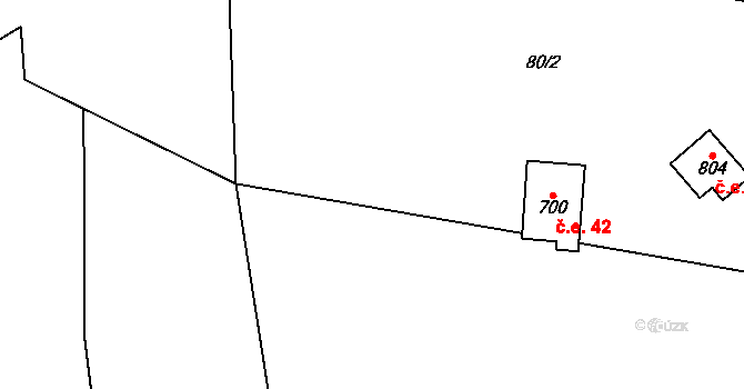Senohraby 115, Katastrální mapa