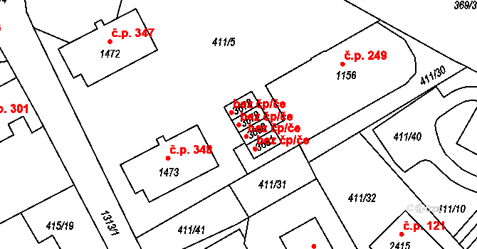 Český Krumlov 48709425 na parcele st. 3679 v KÚ Český Krumlov, Katastrální mapa