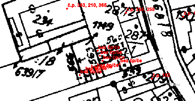 Hrochův Týnec 41840429 na parcele st. 560 v KÚ Hrochův Týnec, Katastrální mapa