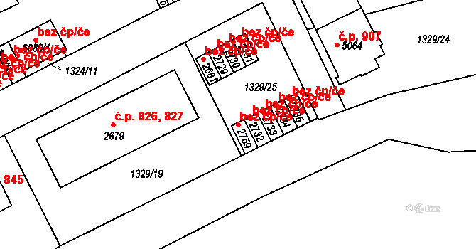 Chrudim 43755429 na parcele st. 2759 v KÚ Chrudim, Katastrální mapa