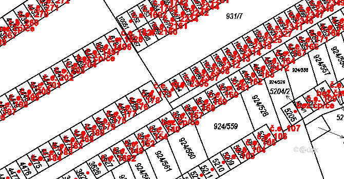 Hodonín 2305 na parcele st. 10083 v KÚ Hodonín, Katastrální mapa