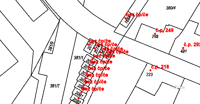 Neratovice 43024432 na parcele st. 1363 v KÚ Neratovice, Katastrální mapa