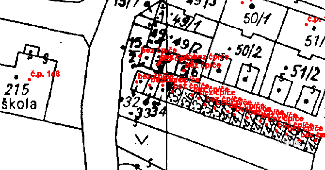 Heřmanova Huť 39637433 na parcele st. 34 v KÚ Vlkýš, Katastrální mapa