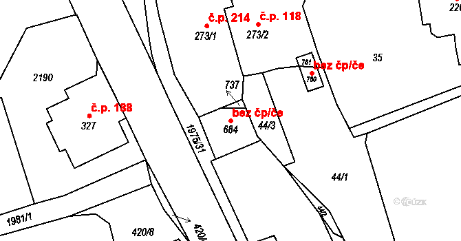 Svratouch 41974433 na parcele st. 684 v KÚ Svratouch, Katastrální mapa