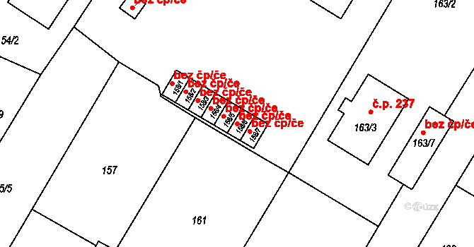Malešov 43999433 na parcele st. 158/6 v KÚ Malešov, Katastrální mapa