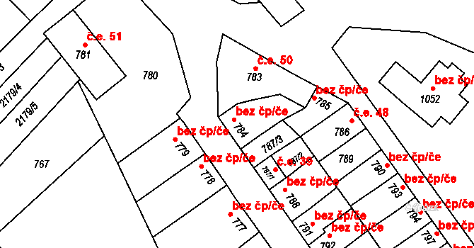 Mikulčice 40, Katastrální mapa