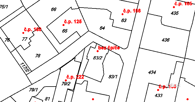 Praha 40362434 na parcele st. 83/2 v KÚ Lochkov, Katastrální mapa