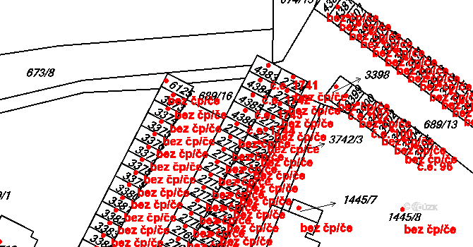 Havlíčkův Brod 44534434 na parcele st. 2777 v KÚ Havlíčkův Brod, Katastrální mapa