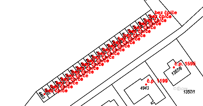 Žamberk 45529434 na parcele st. 4452 v KÚ Žamberk, Katastrální mapa
