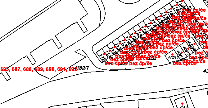 Valašské Klobouky 38887436 na parcele st. 1127 v KÚ Valašské Klobouky, Katastrální mapa