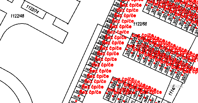 Jičín 45960437 na parcele st. 2899 v KÚ Jičín, Katastrální mapa