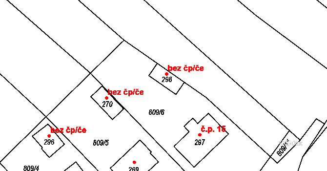 Opatovice 42244439 na parcele st. 298 v KÚ Opatovice u Hranic, Katastrální mapa