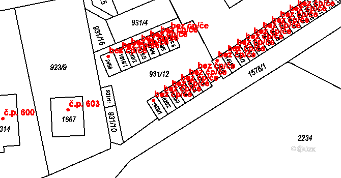 Prachatice 47834439 na parcele st. 1820/3 v KÚ Prachatice, Katastrální mapa