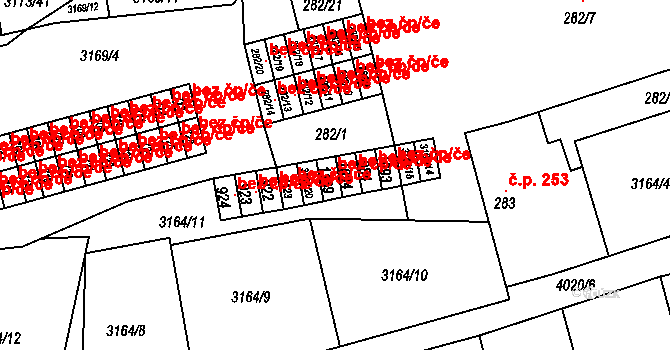 Kryry 107463440 na parcele st. 1169 v KÚ Kryry, Katastrální mapa