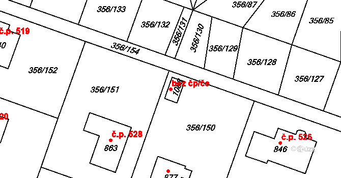 Ždírec nad Doubravou 38729440 na parcele st. 1088 v KÚ Ždírec nad Doubravou, Katastrální mapa