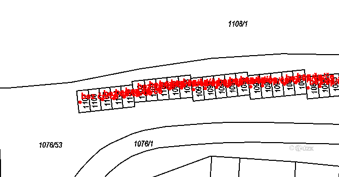 Horní Suchá 44590440 na parcele st. 1099 v KÚ Horní Suchá, Katastrální mapa