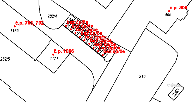Heřmanův Městec 49027441 na parcele st. 2403 v KÚ Heřmanův Městec, Katastrální mapa