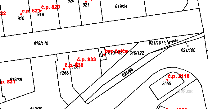 Lysá nad Labem 50320441 na parcele st. 2974 v KÚ Lysá nad Labem, Katastrální mapa