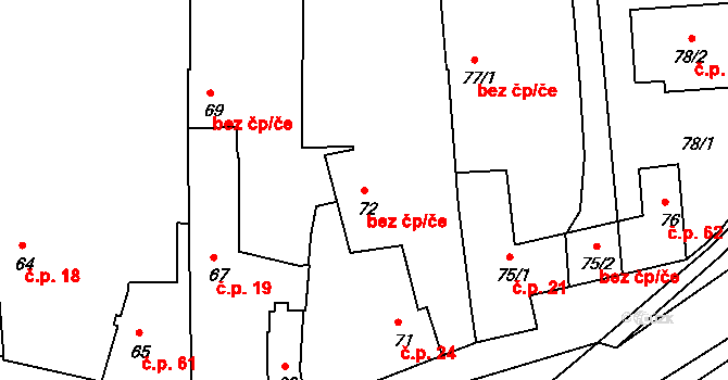 Litvínovice 63, Katastrální mapa