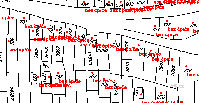Milotice 38743442 na parcele st. 3996 v KÚ Milotice u Kyjova, Katastrální mapa