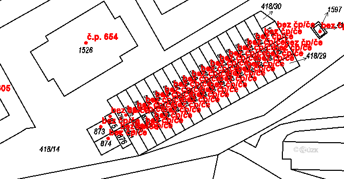 Velešín 44198442 na parcele st. 570/6 v KÚ Velešín, Katastrální mapa