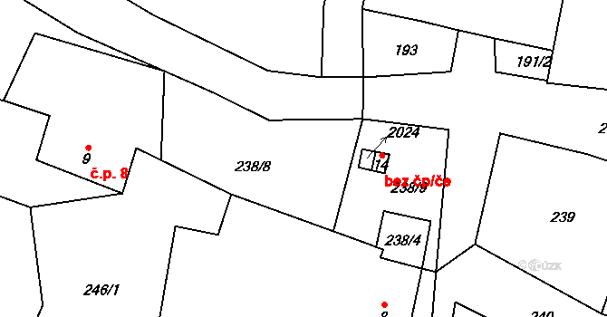 Jarošov nad Nežárkou 47548444 na parcele st. 13 v KÚ Pejdlova Rosička, Katastrální mapa