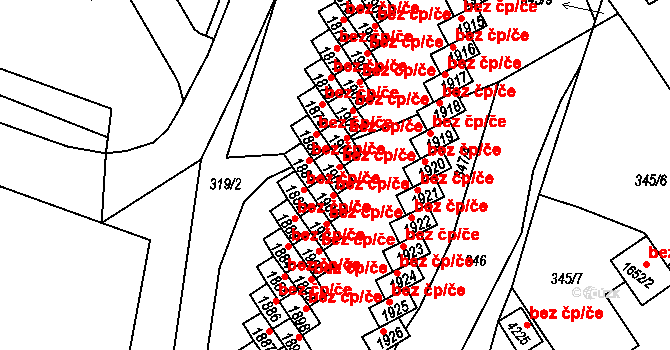 Čáslav 38247445 na parcele st. 1903 v KÚ Čáslav, Katastrální mapa