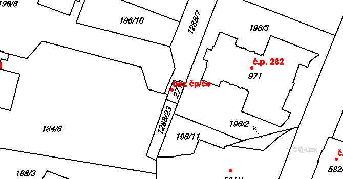 Český Krumlov 38409445 na parcele st. 2718 v KÚ Český Krumlov, Katastrální mapa