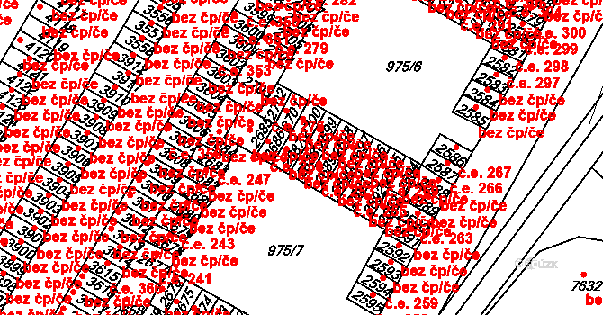 Havlíčkův Brod 44513445 na parcele st. 2688 v KÚ Havlíčkův Brod, Katastrální mapa