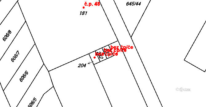 Žacléř 47909447 na parcele st. 232 v KÚ Bobr, Katastrální mapa