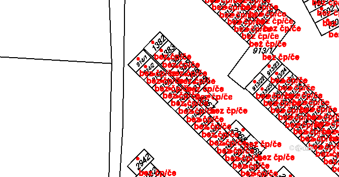 Milevsko 39945448 na parcele st. 914/5 v KÚ Milevsko, Katastrální mapa